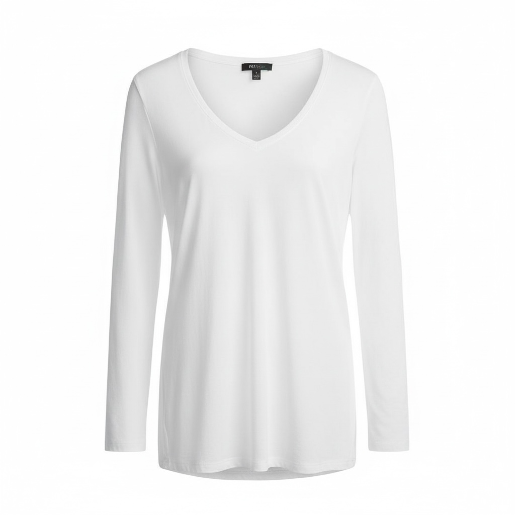 Plain V Neck Top size XSmall NWT