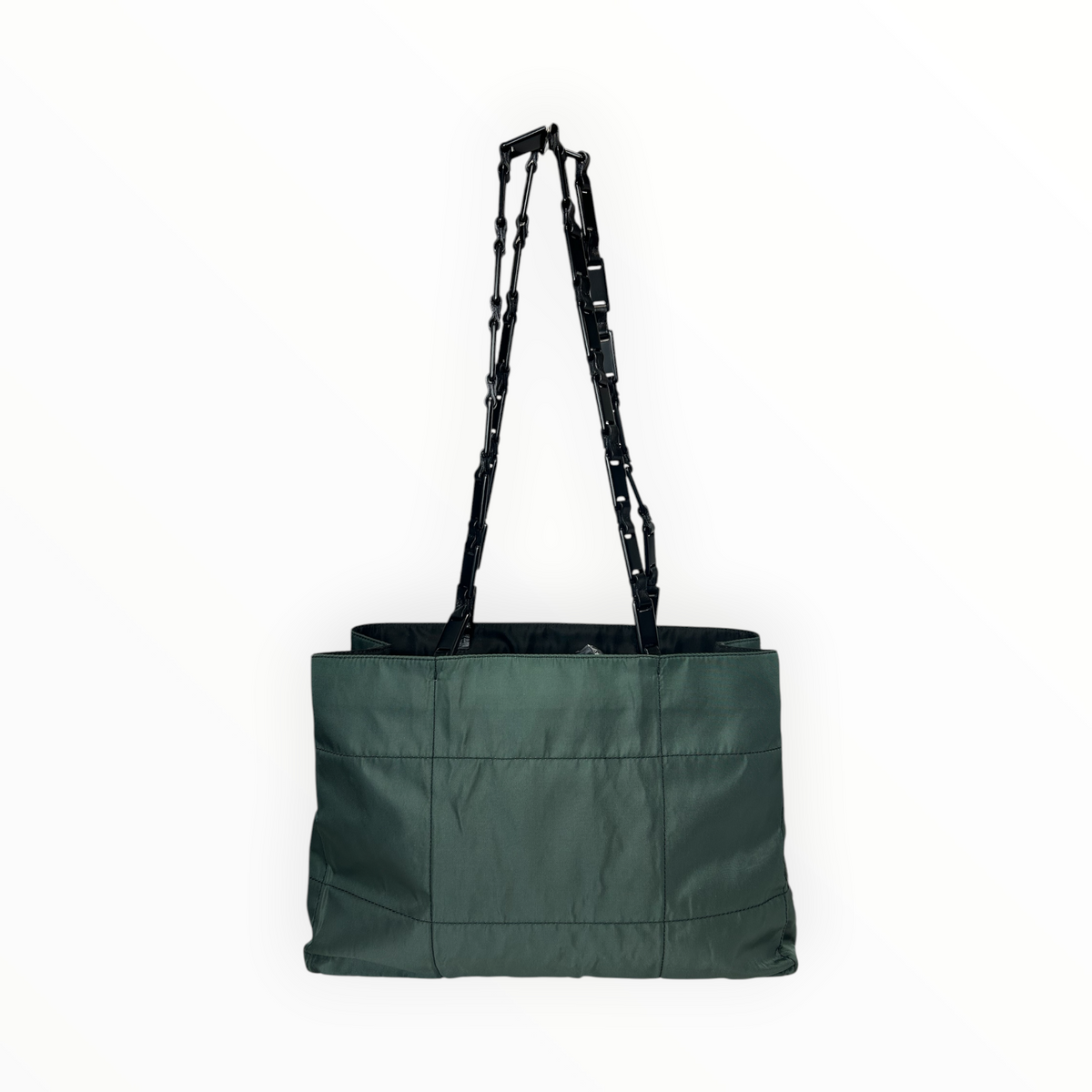 Tessuto Nylon Shoulder Tote Bag
