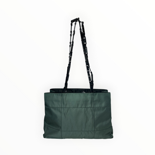 Tessuto Nylon Shoulder Tote Bag