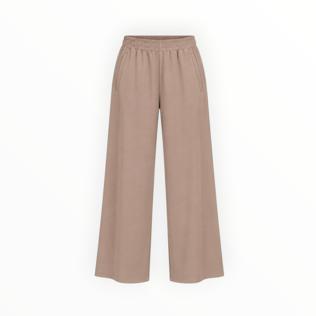 Wide Leg Pull-On Pants size M