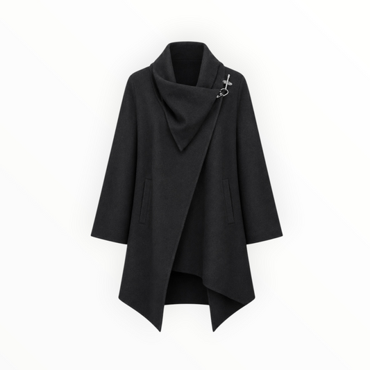 Asymmetrical Cape Coat size M