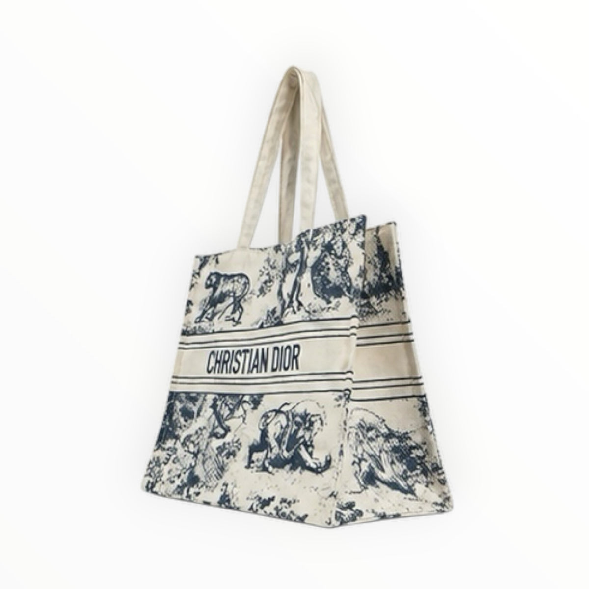 Toile de Jouy Dioriviera Tote Bag