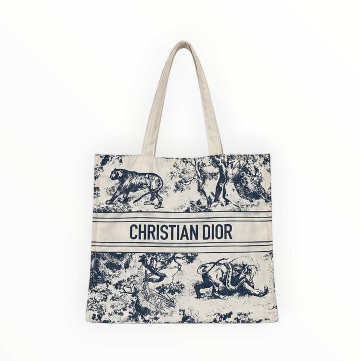 Toile de Jouy Dioriviera Tote Bag