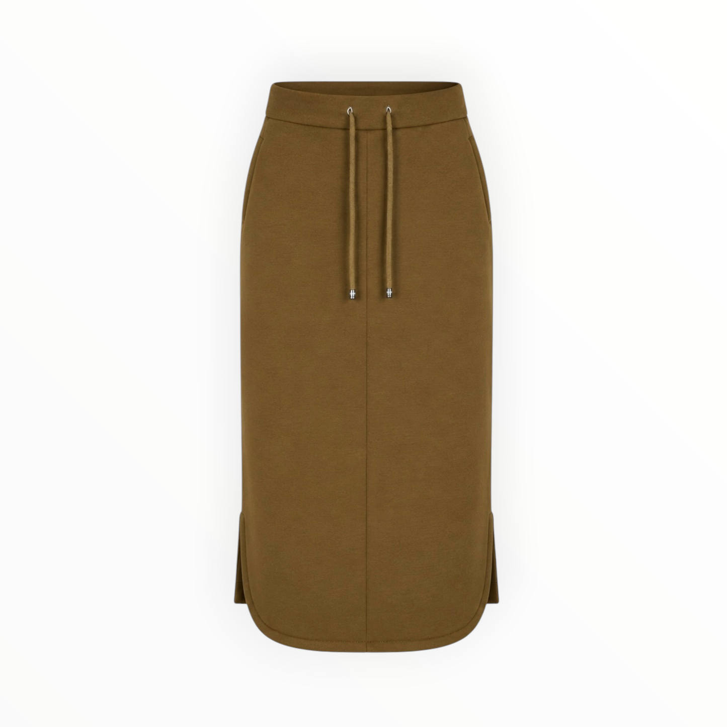 Drawstring Midi Skirt size L