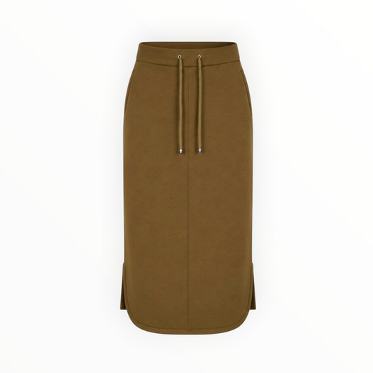 Drawstring Midi Skirt size L