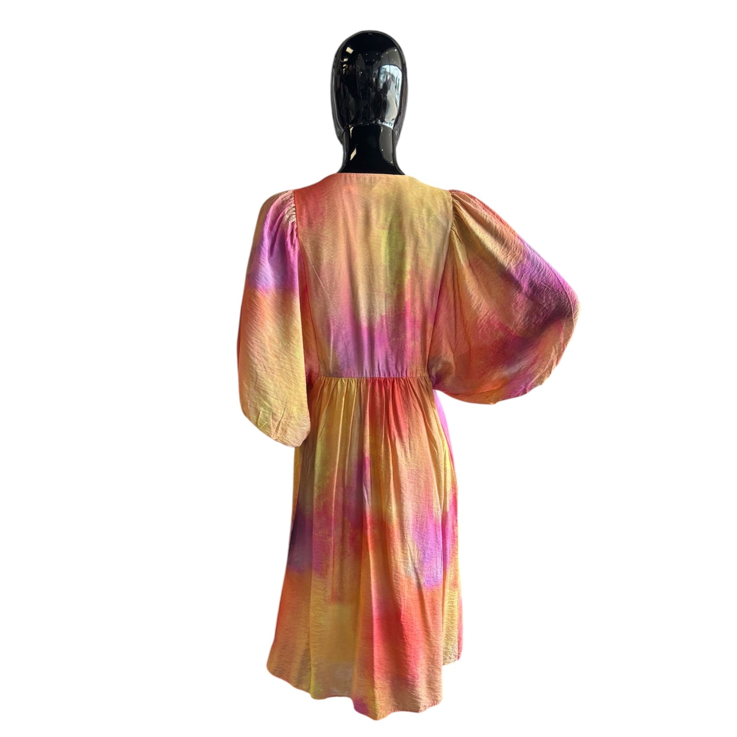Rainbow Midi Dress Size 8