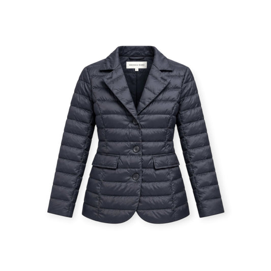 Quilted Puffer Blazer Coat size 8