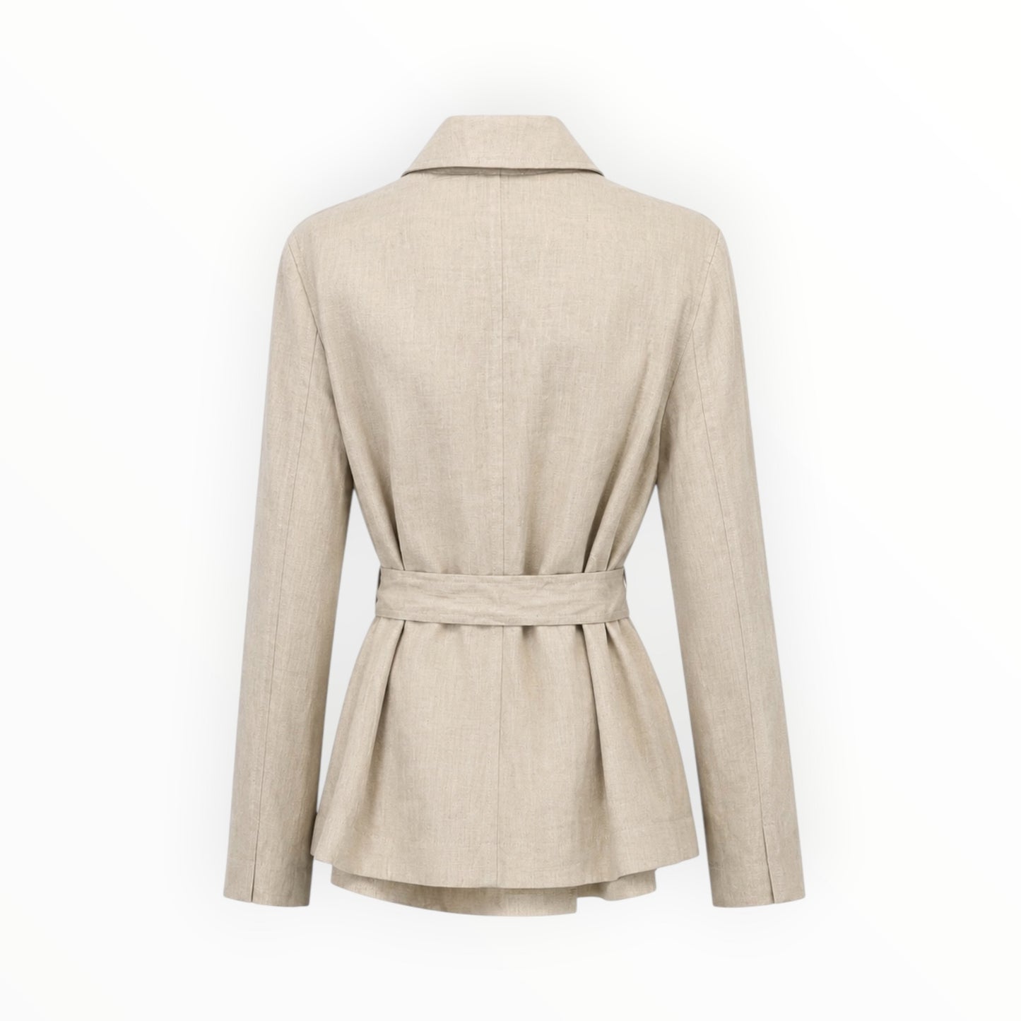 Linen Belted Jacket size 38