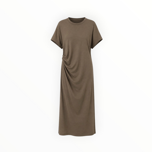 Ruched Side Maxi Dress size M