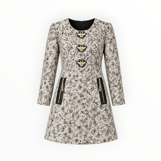 Jacquard Bee Dress size 2