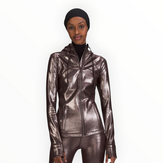 Hooded Define Jacket Shine size 4