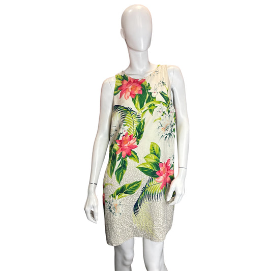 Floral Sleeveless Dress Size M