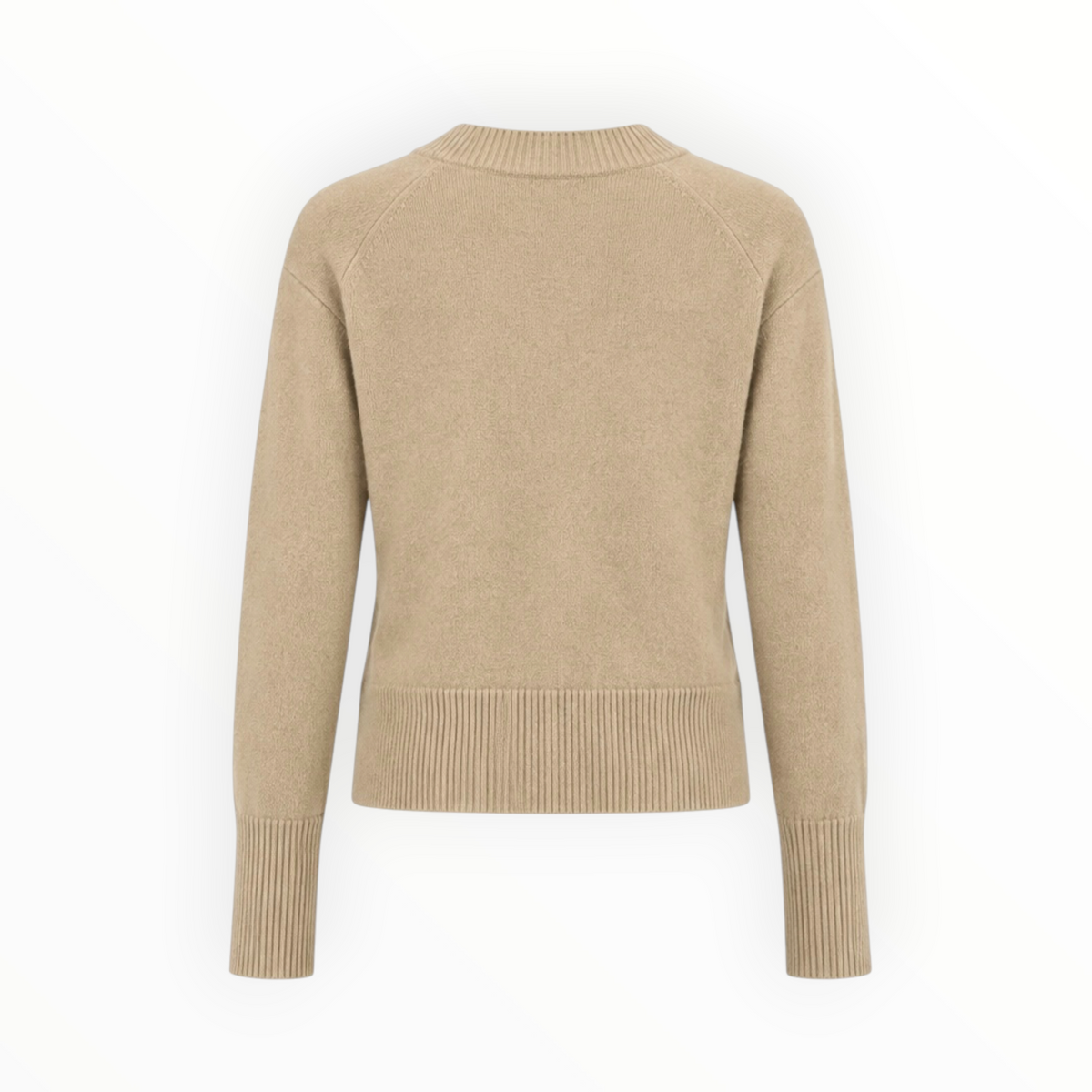 Ribbed Trim Crewneck Sweater size XS