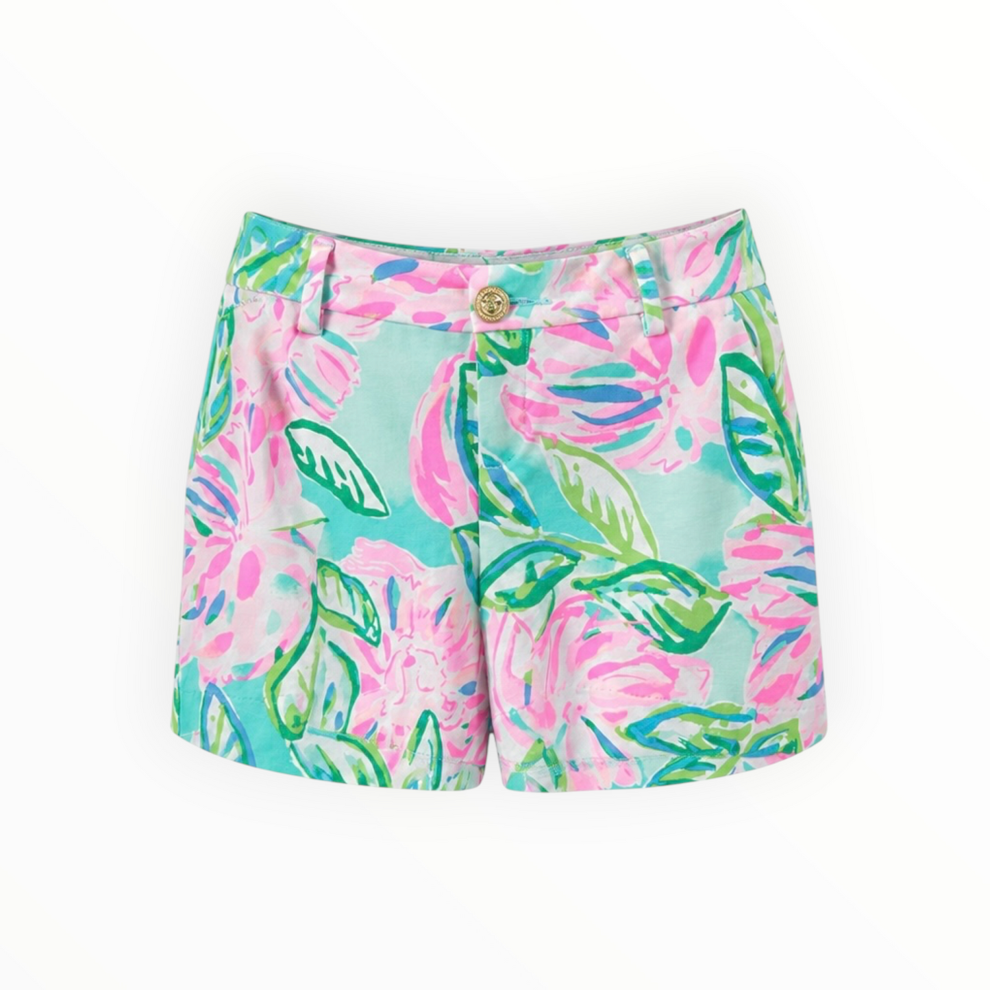 Tropical Floral Tailored Shorts size 4
