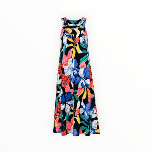 Tropical Floral Maxi Dress size XXS