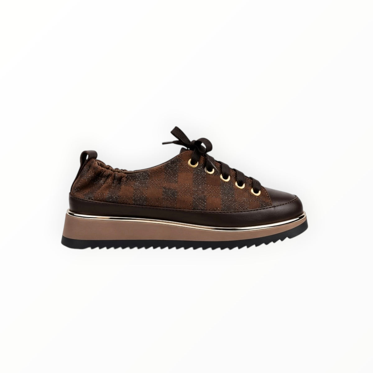 Norissa Tartan Sneaker size 7 NEW IN BOX