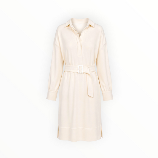 Belted Shirt Midi Dress size 46 (XL) NEW WITH TAGS