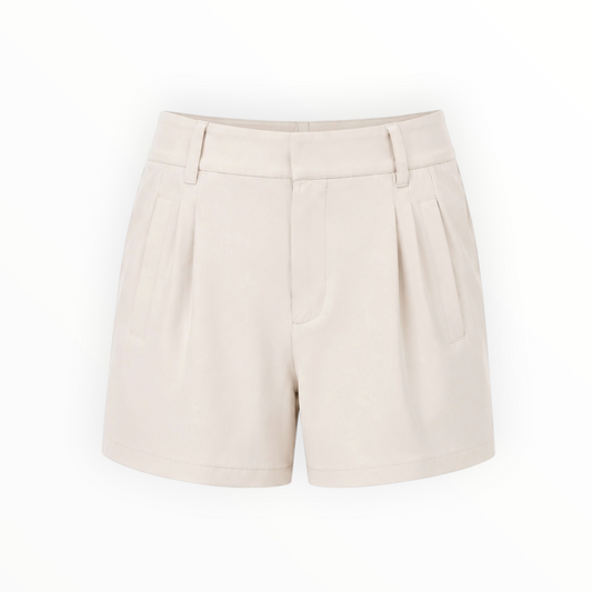 Front Pleated Performance Shorts size M