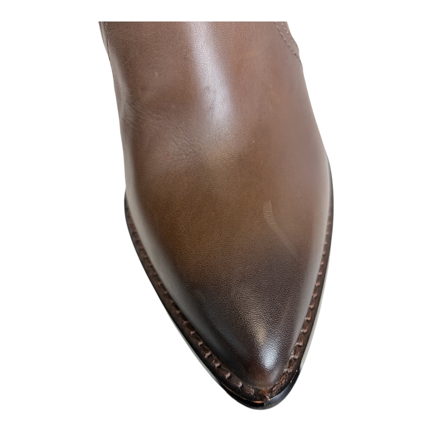 Emmelia Mid Calf Western Heeled Boot size 38.5