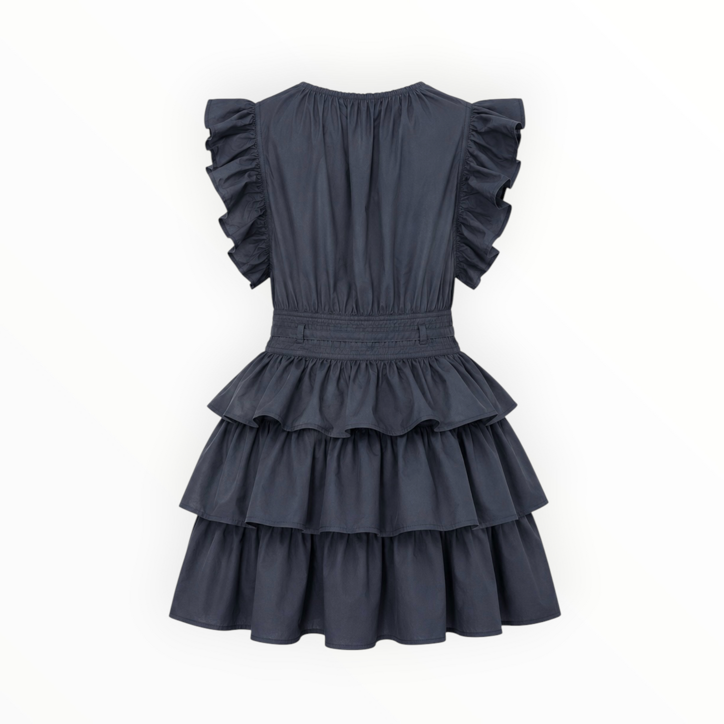 Tiered Ruffle Mini Dress size 6