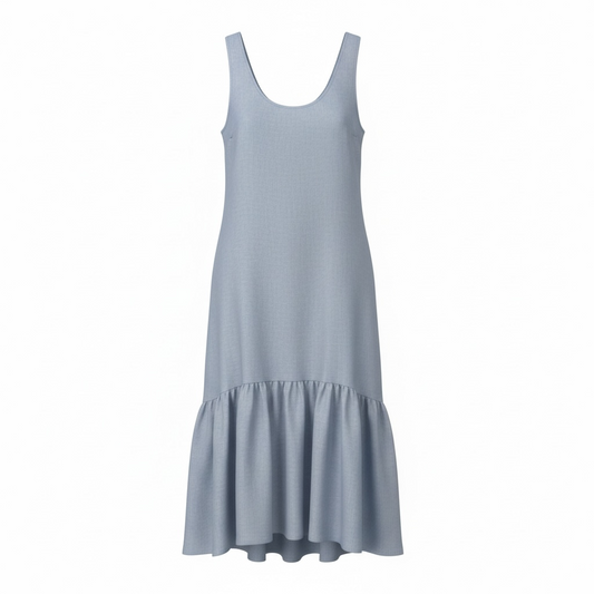 Drop-Waist Midi Dress size S