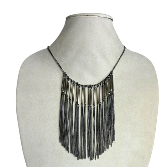 Diamanté Fringe Necklace