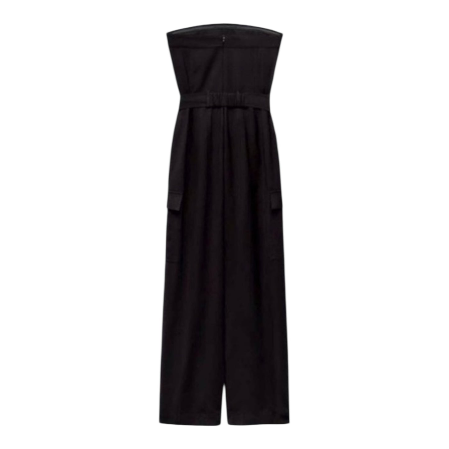 Cargo Strapless Jumpsuit size small