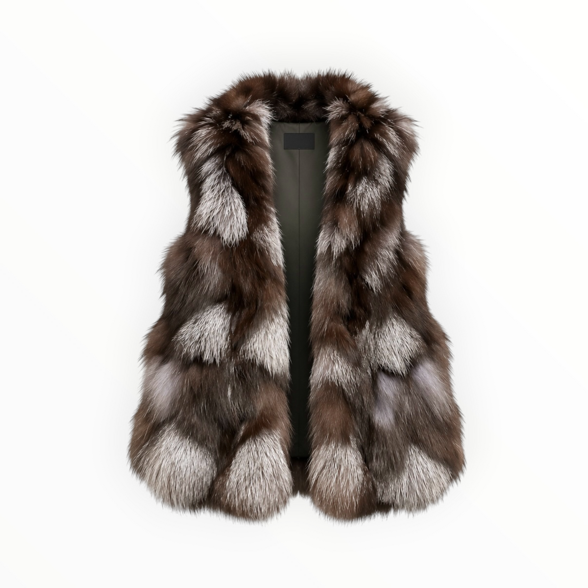 Fox Fur Vest size M
