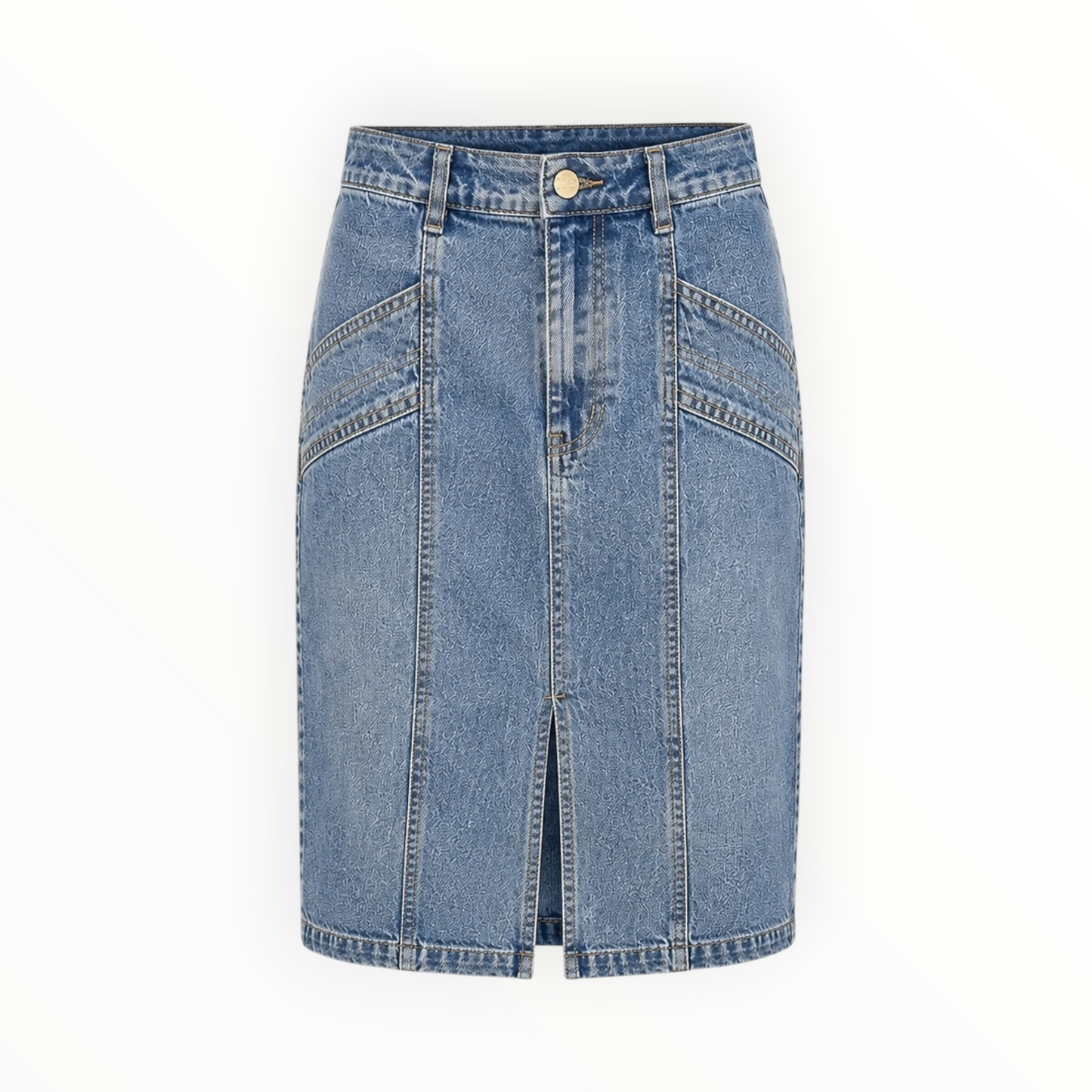 Denim Midi Pencil Skirt size 4