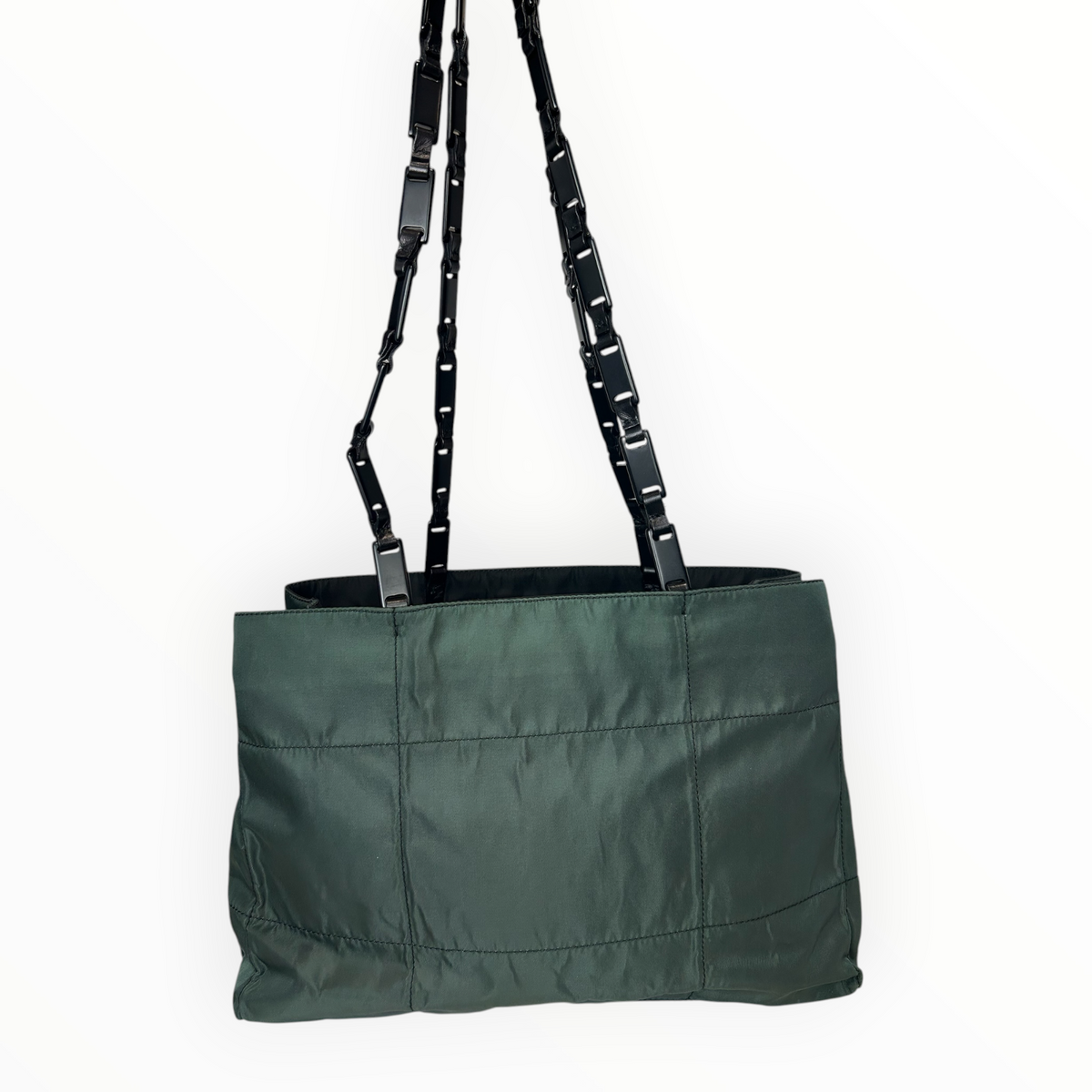 Tessuto Nylon Shoulder Tote Bag
