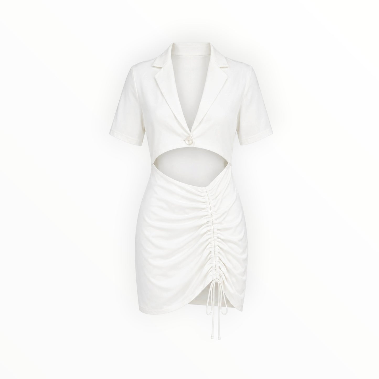 Ruched Cut-Out Dress size XS