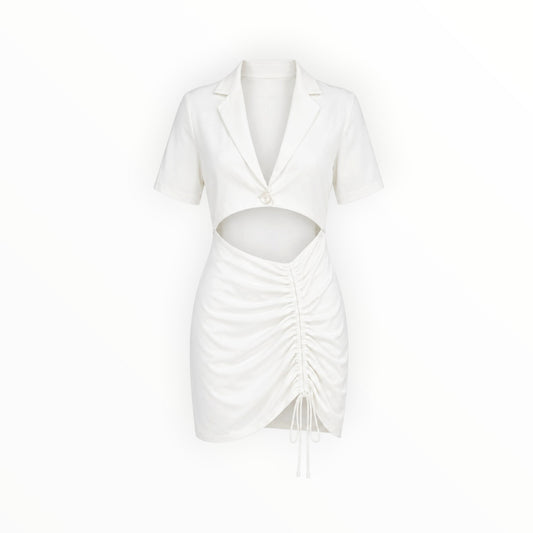 Ruched Cut-Out Dress size XS