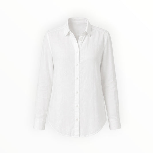 Linen Button-Up Shirt size S
