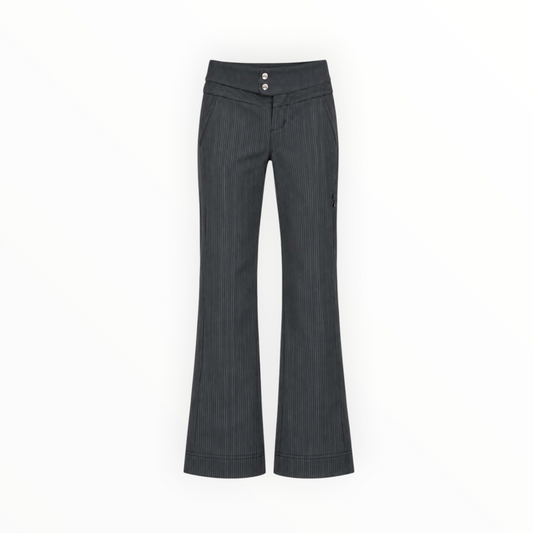 Trail Trouser Pinstripe Flare Pants size 8 NEW WITH TAGS