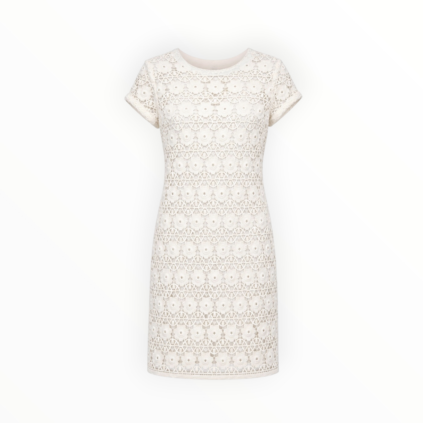 Floral Crochet Lace Shift Dress size 6