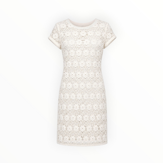 Floral Crochet Lace Shift Dress size 6