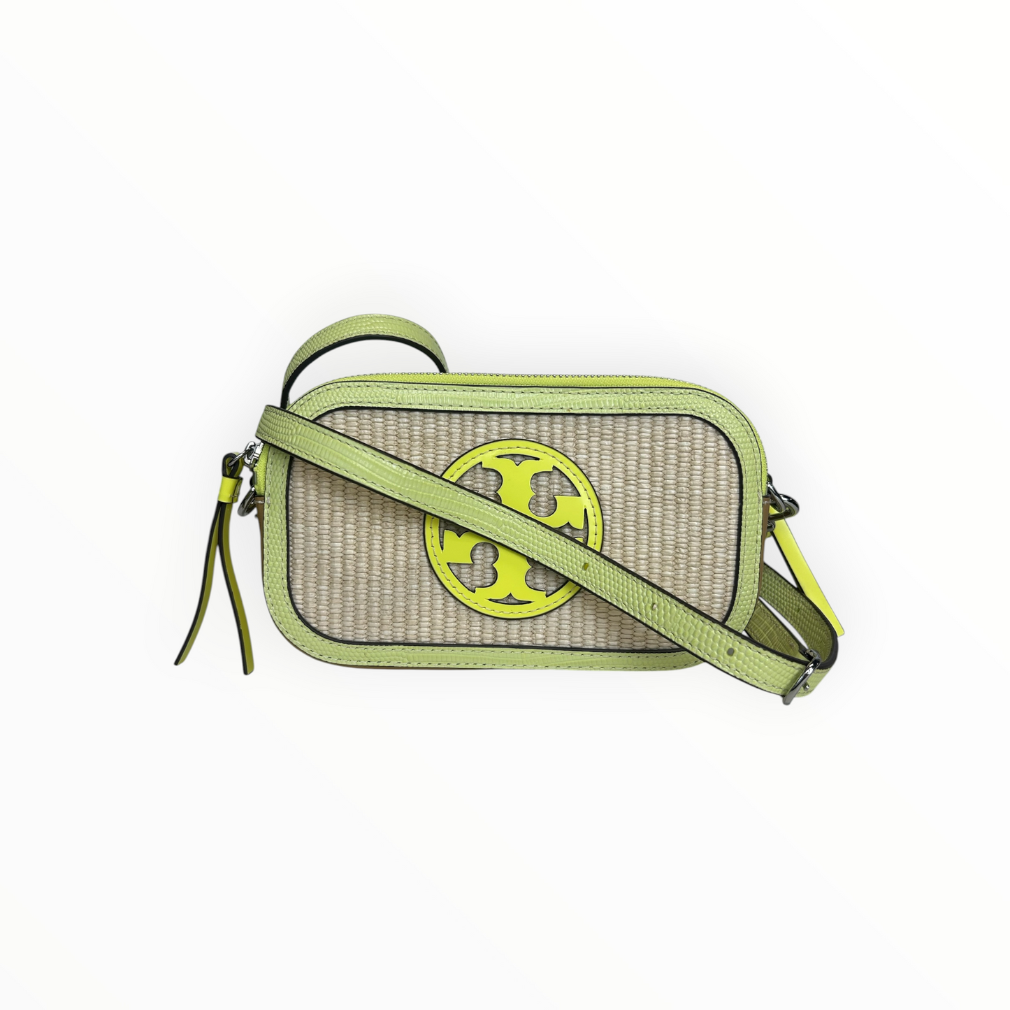 Mini Miller Raffia Crossbody Bag