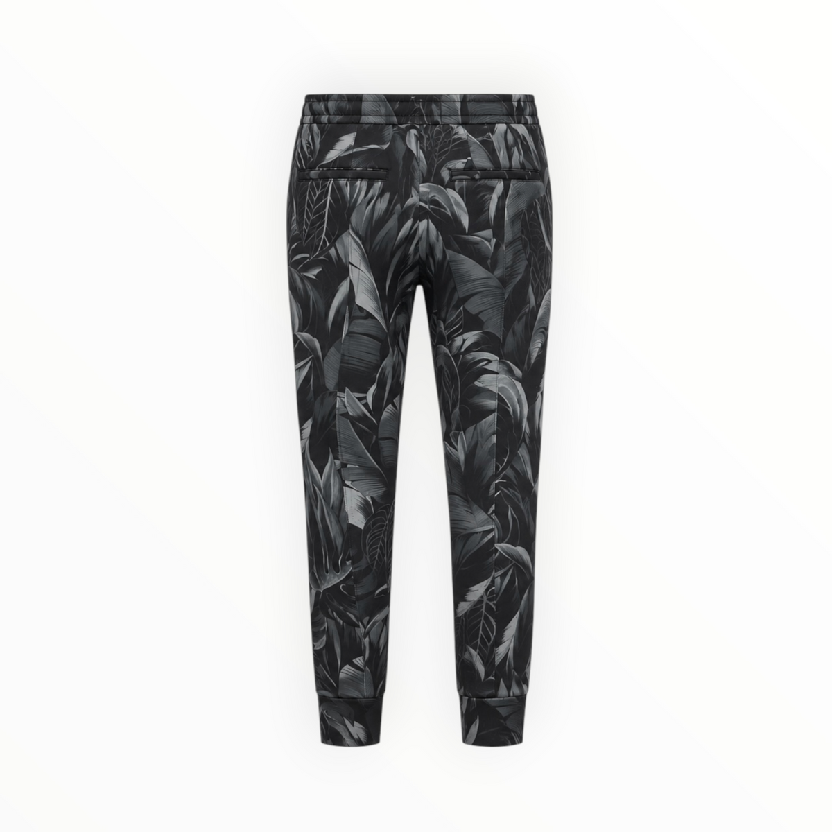 Tropical Print Jogger Pants size 40