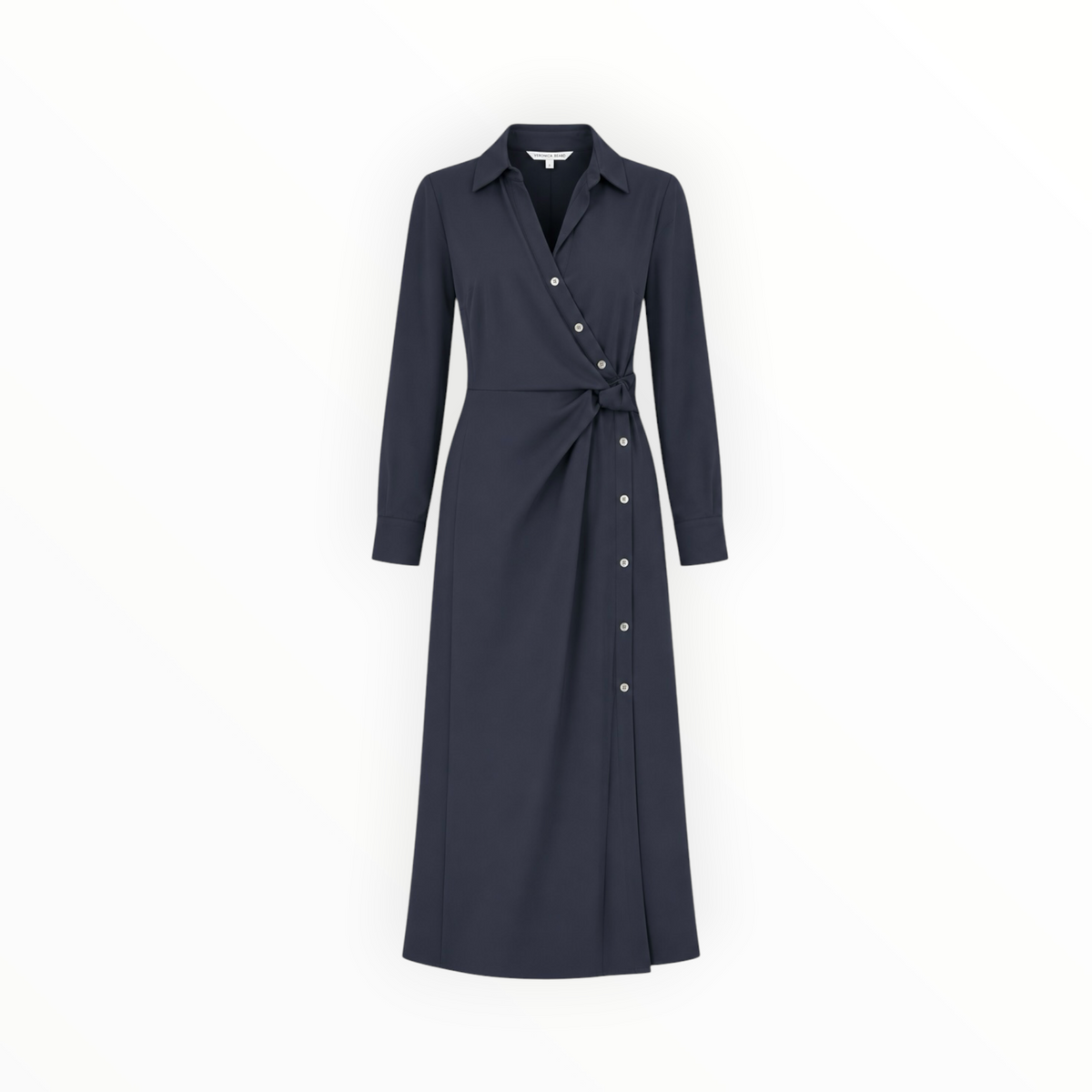 Button Front Tie-Waist Dress size 6