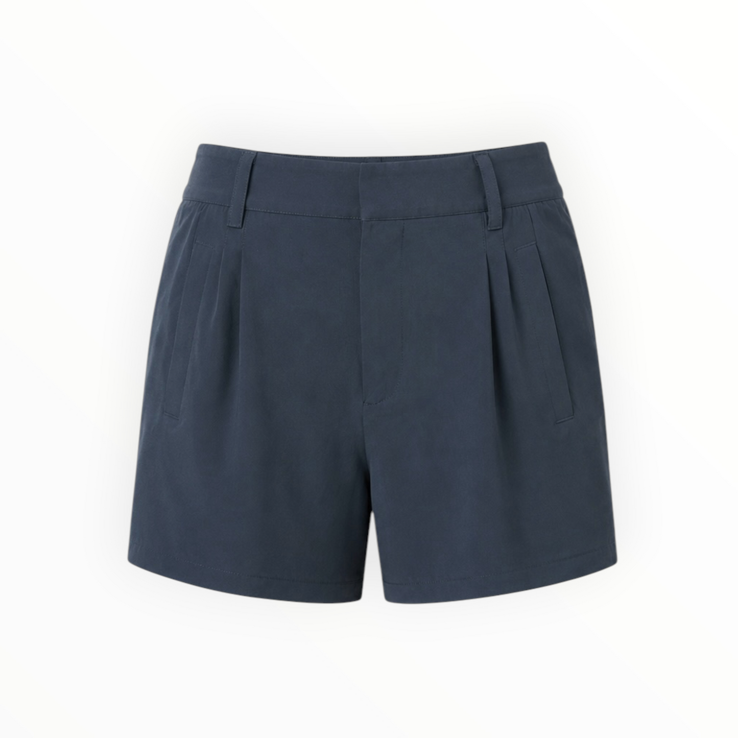 Front Pleated Performance Shorts size M