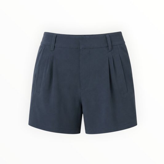 Front Pleated Performance Shorts size M