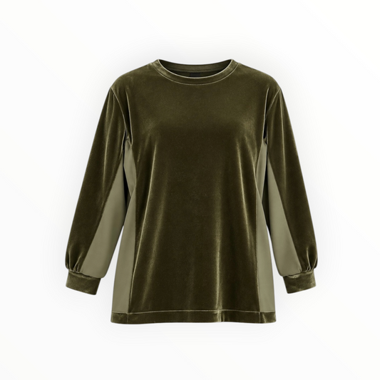 Velvet Long-Sleeve Tunic size 6