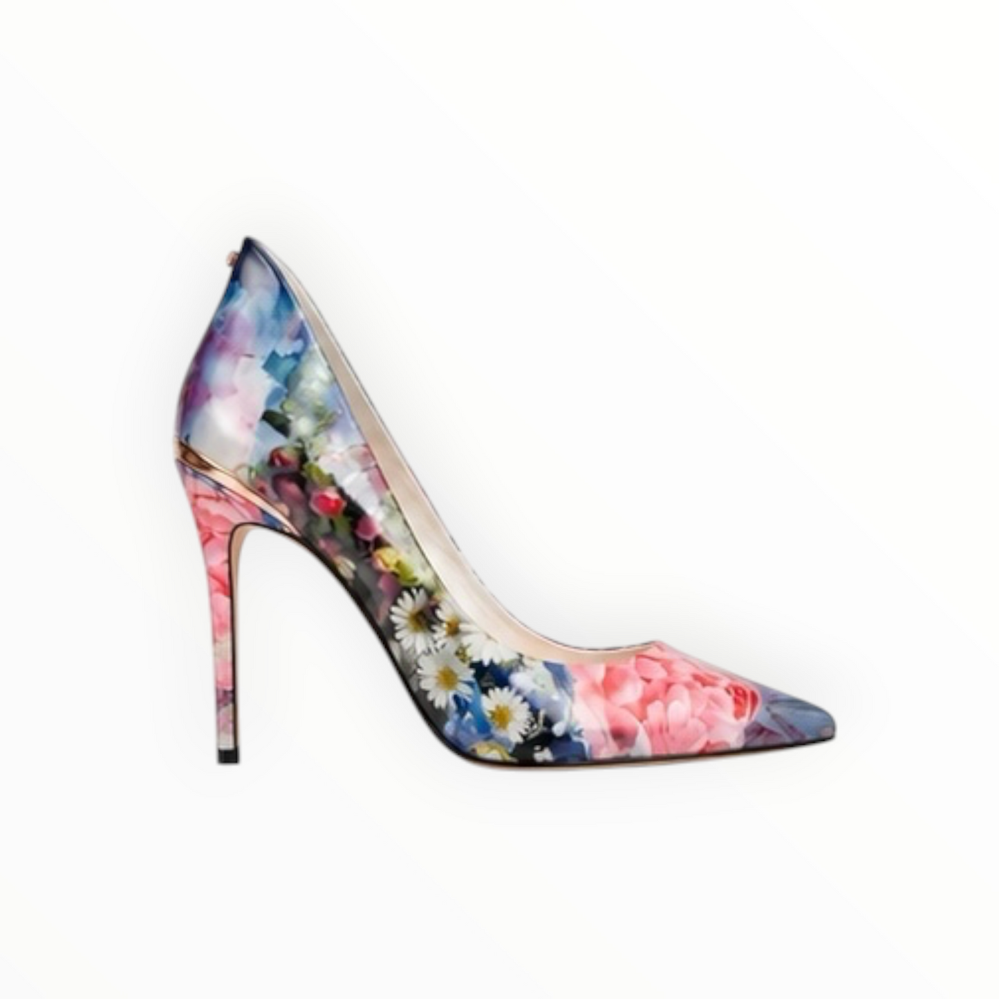 Floral Print Stilettos size 40.5