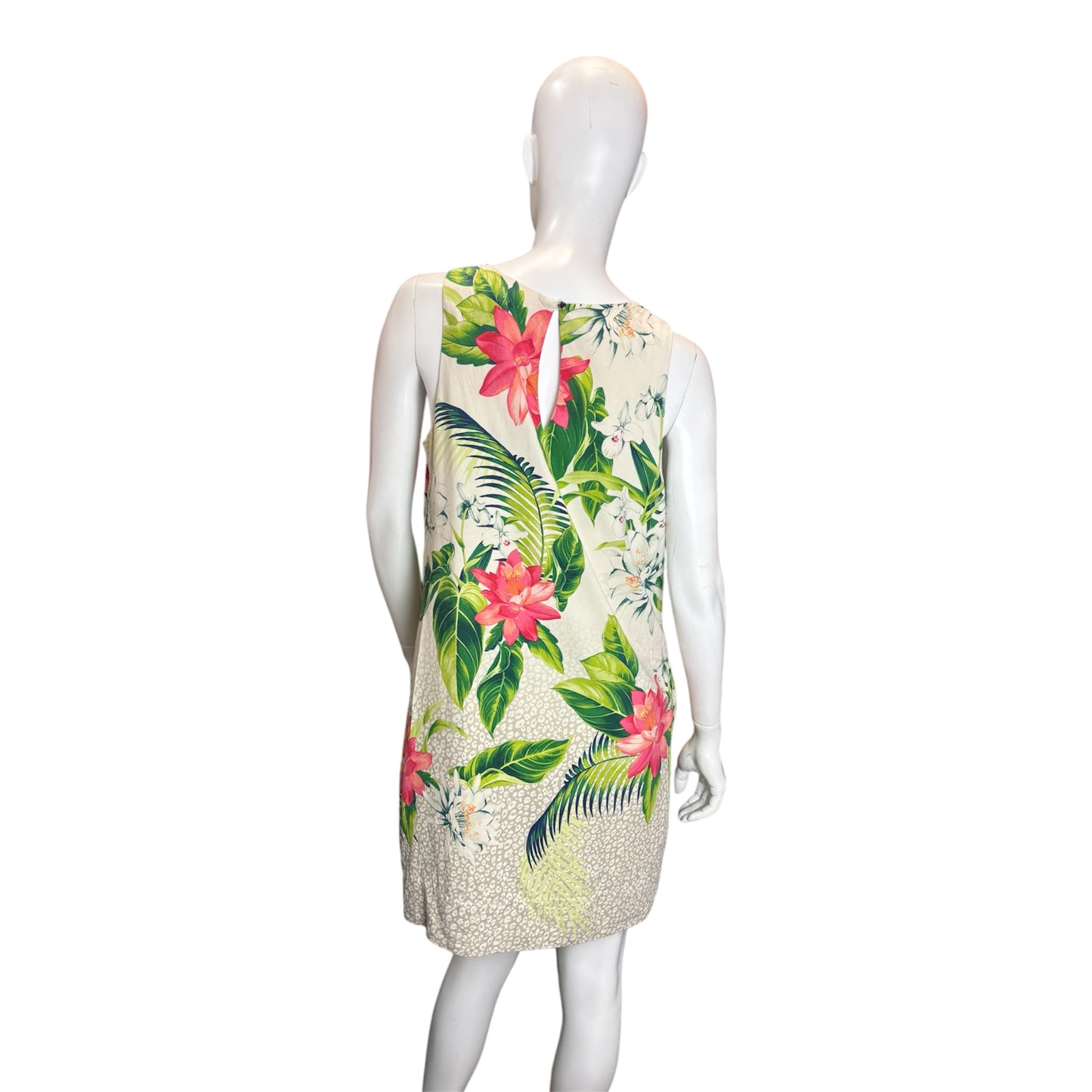 Floral Sleeveless Dress Size M