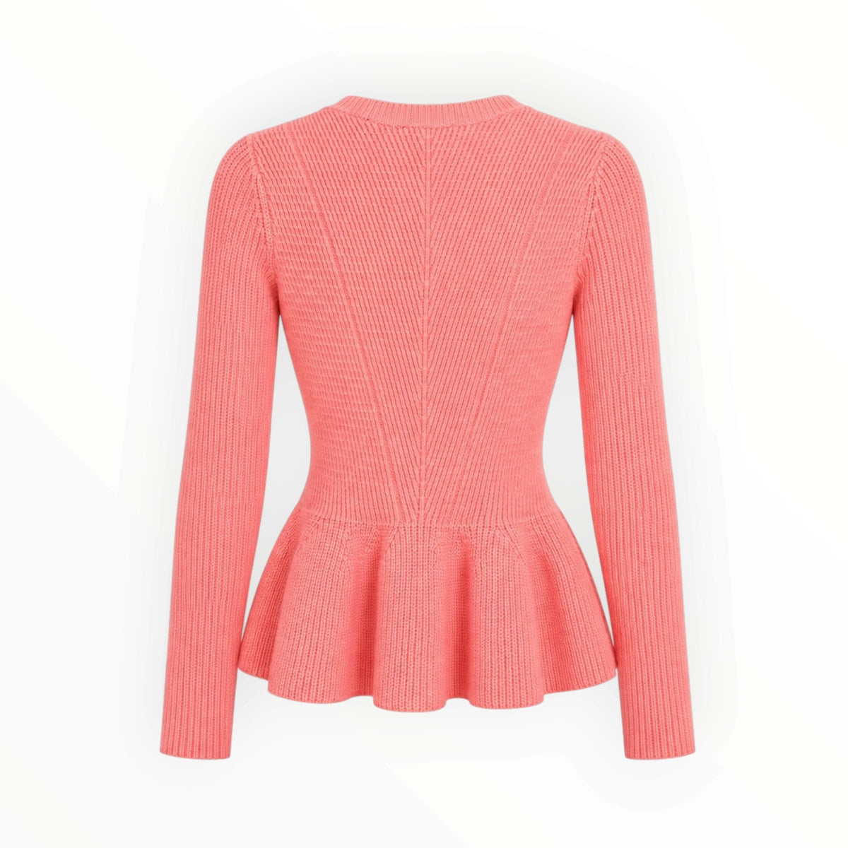 Cable Knit Peplum Sweater size 0