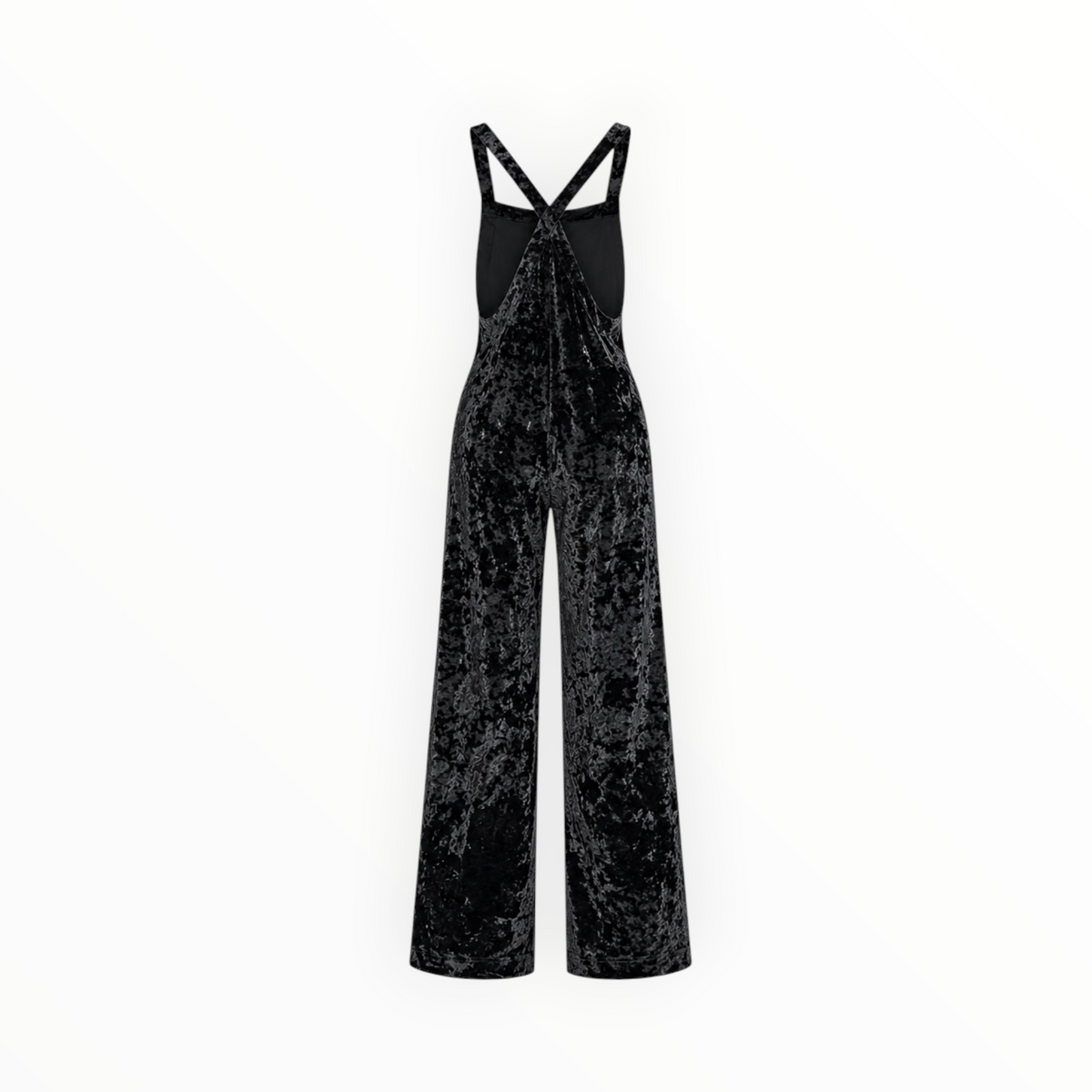 Crushed Velvet Jumpsuit size S