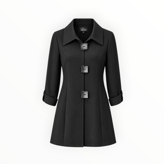 Square Button Collared Jacket size L
