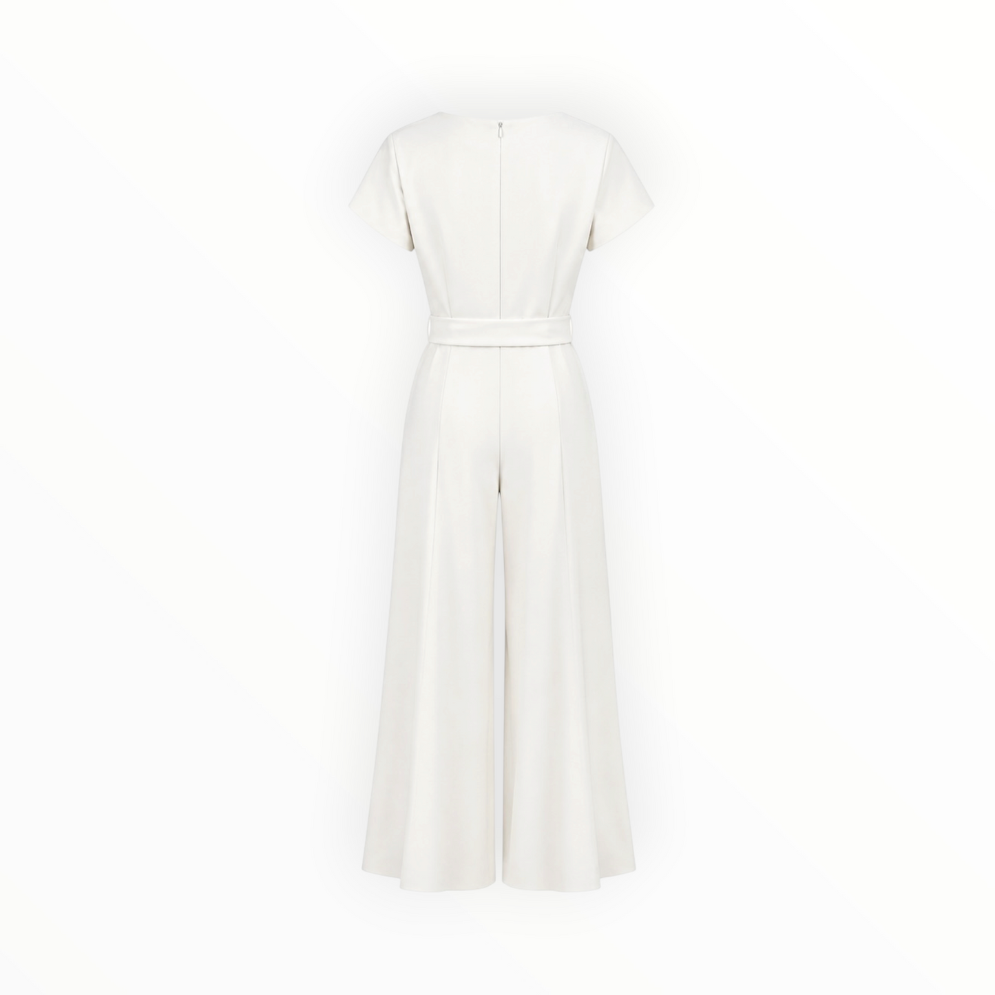 Tie-Waist Wide Leg Jumpsuit size 8