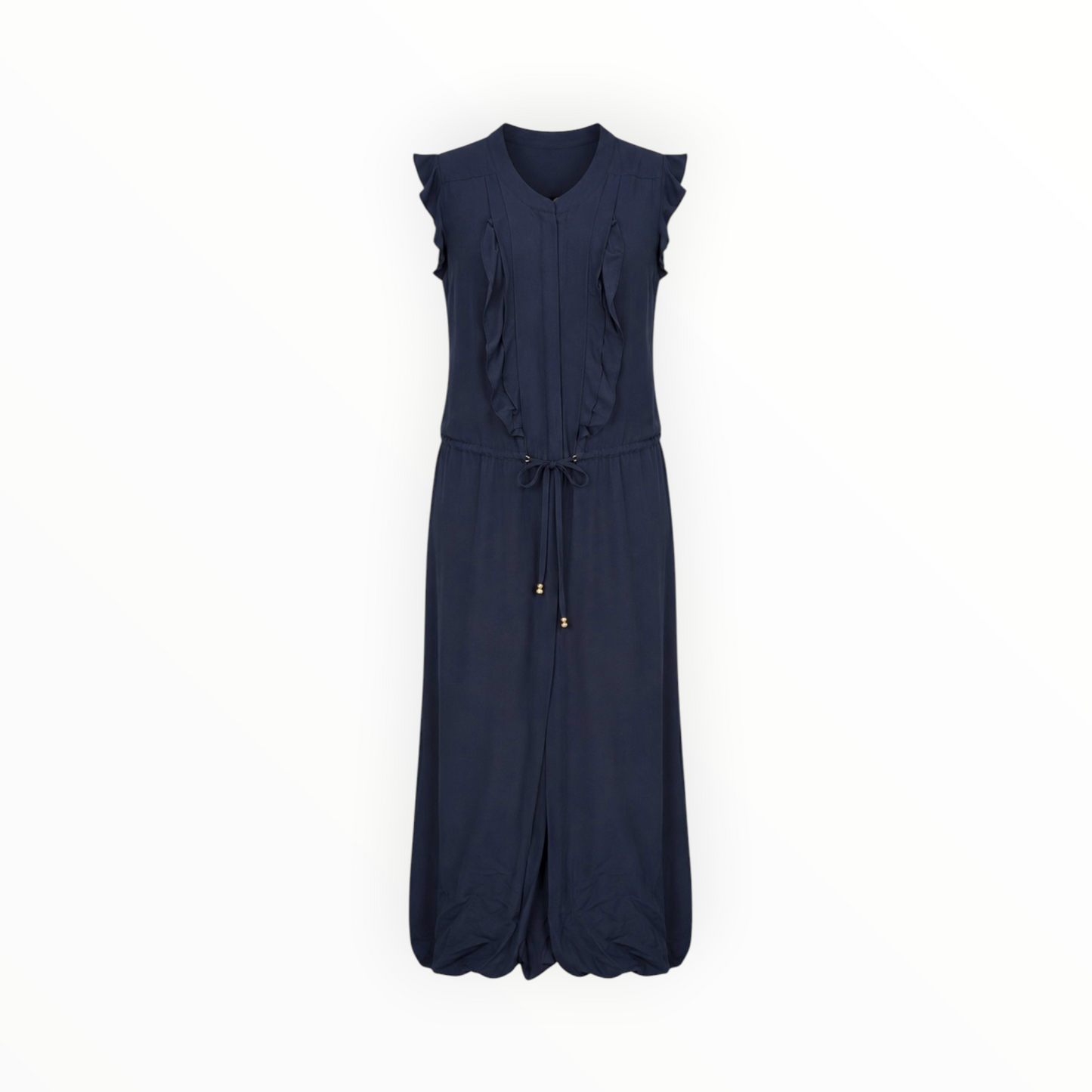 Ruffle Trim Maxi Dress size 8