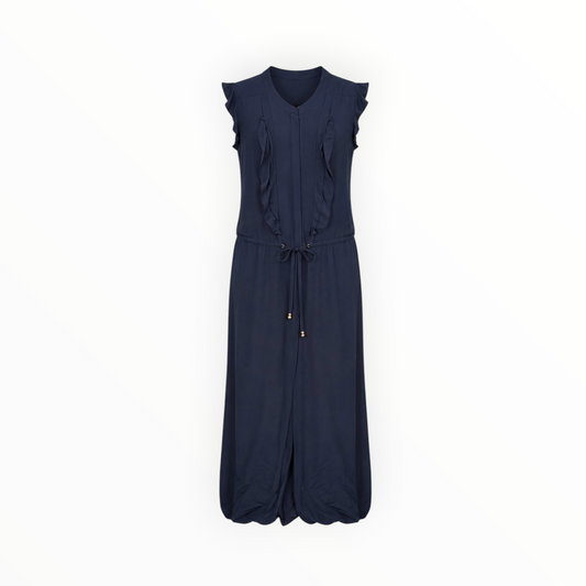 Ruffle Trim Maxi Dress size 8